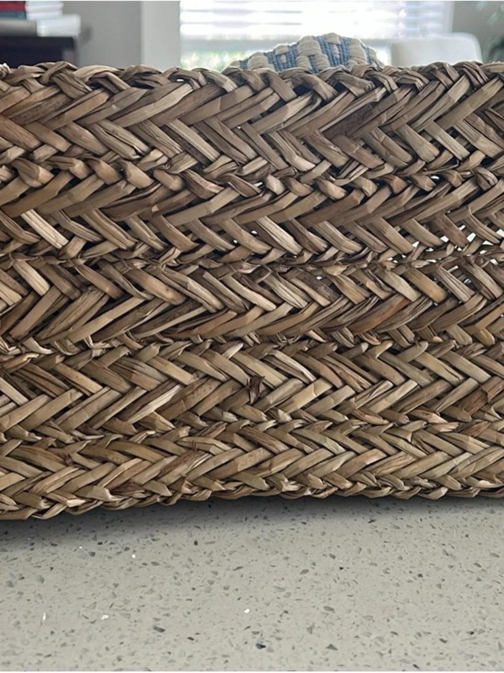 Universal Thread Blue & Cream Woven Strap with Braided Ends - Picture 5 of 5